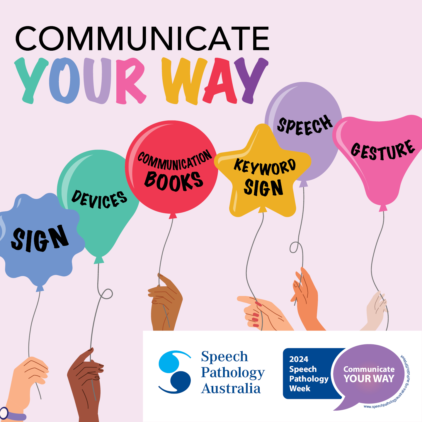 Communicate your way this Speech Pathology Week 2024